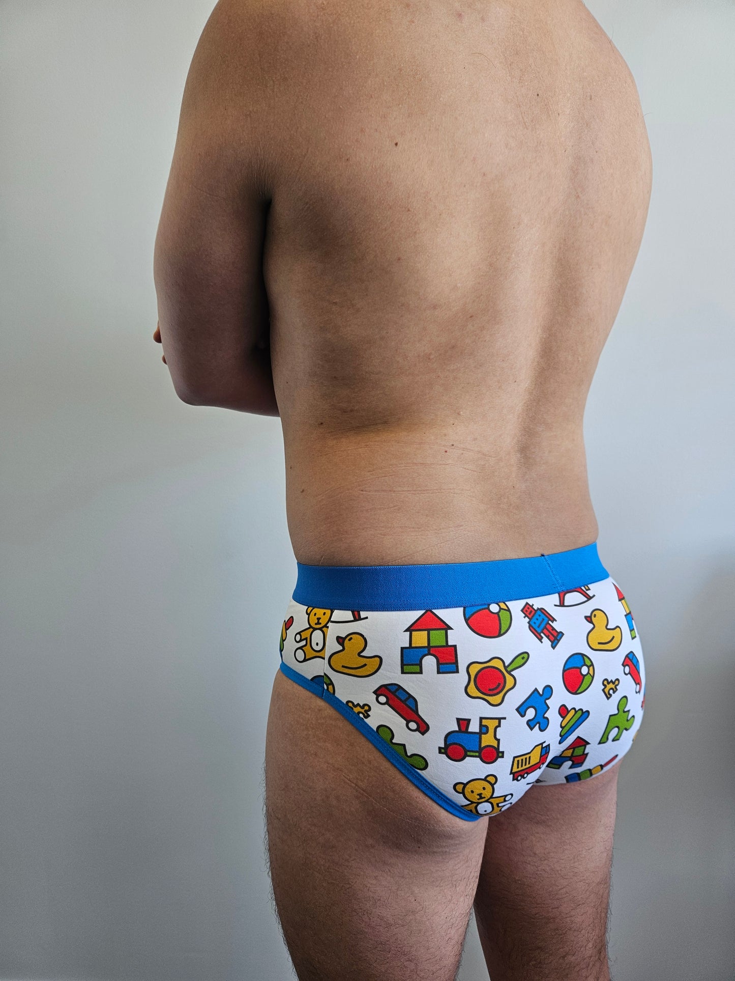 Men's Little Kid "Playpen" Design Briefs