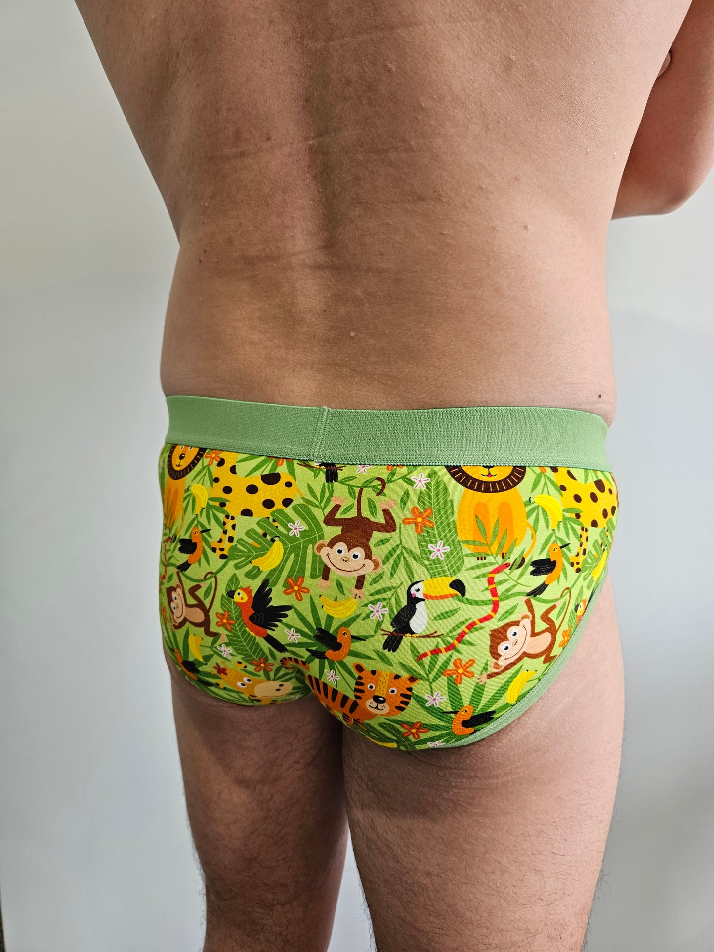 Men's Little Kid "Jungle" Design Briefs
