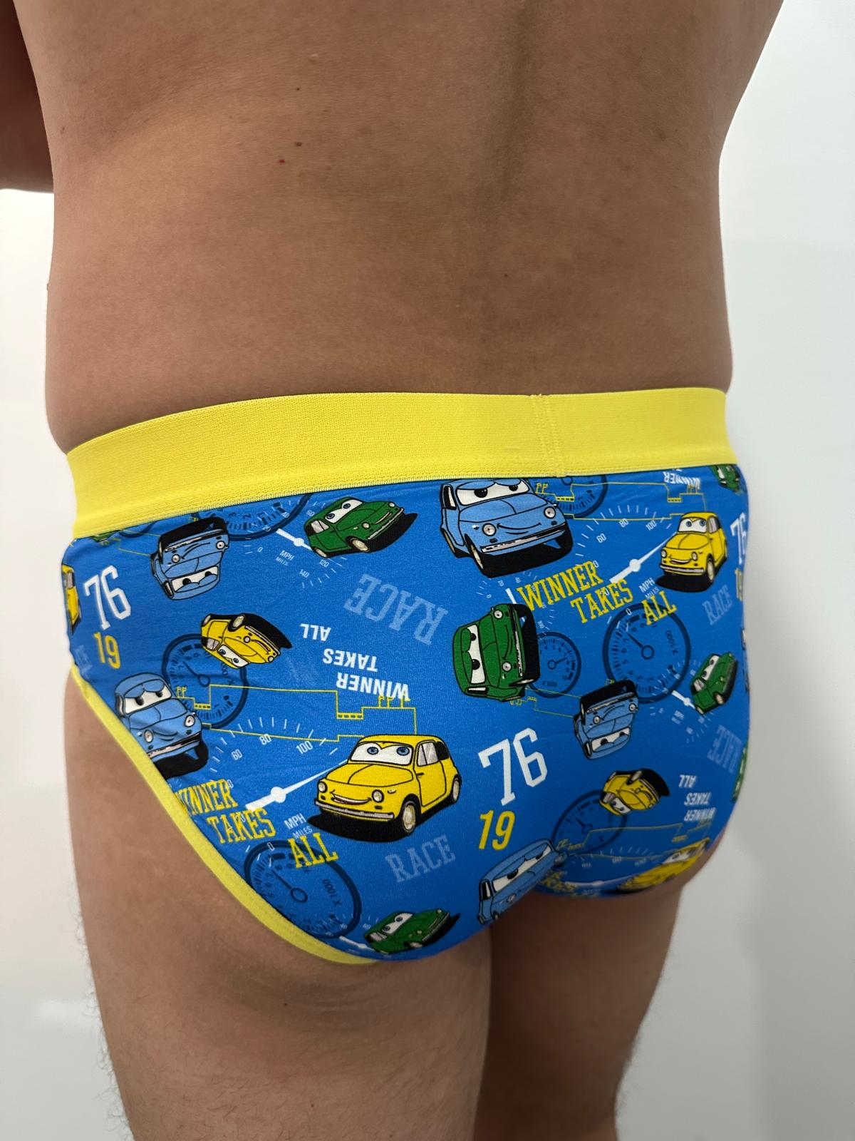 Men's Little Kid "Racers" Design Briefs