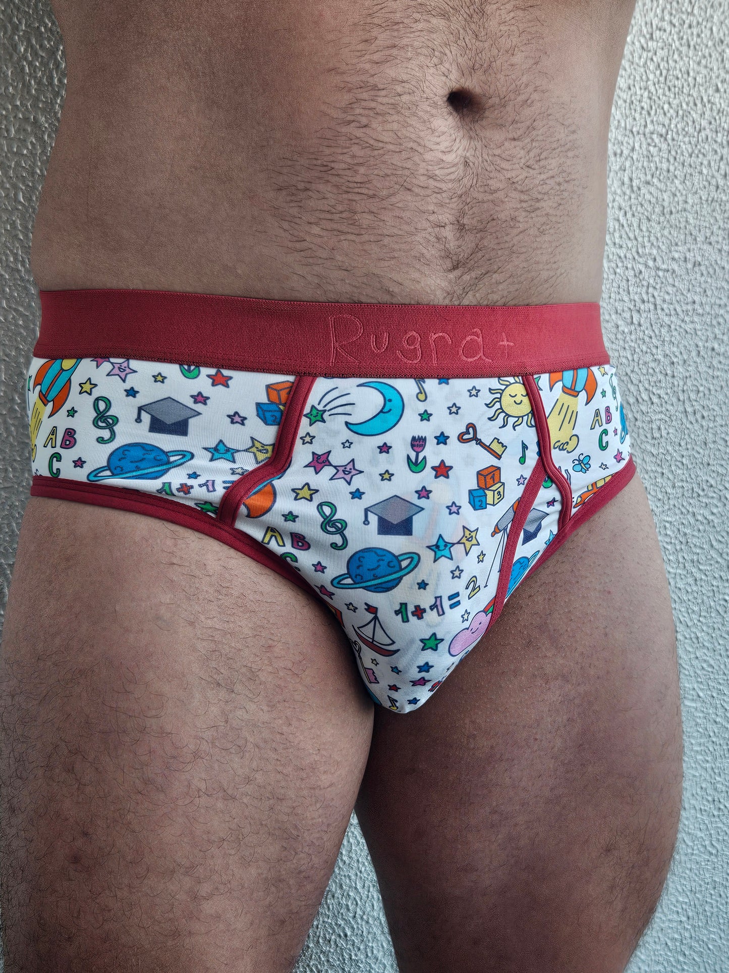 Sale - Men's Little Kid "School" Design Briefs