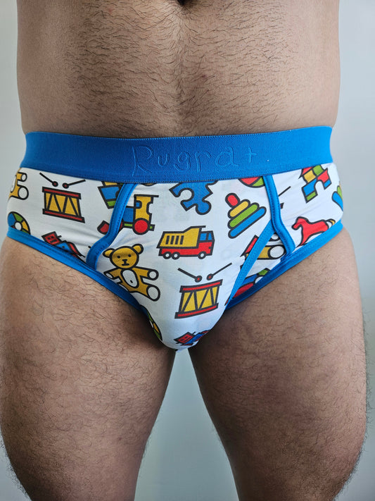 Men's Little Kid "Playpen" Design Briefs