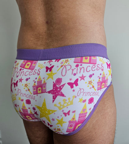 Men's Little Kid "Princess" Design Briefs (Collection #5)