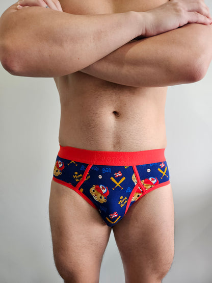 3 Pack Men's Little Kid Style Briefs (Collection #4)