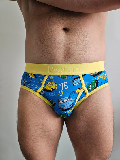 Men's Little Kid "Racers" Design Briefs