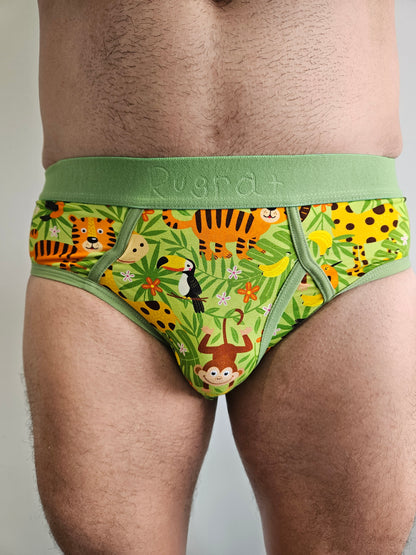 3 Pack Men's Little Kid Style Briefs (Collection #3)