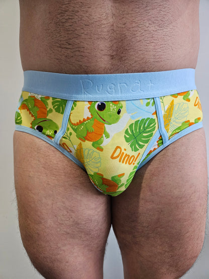 3 Pack Men's Little Kid Style Briefs (Collection #4)