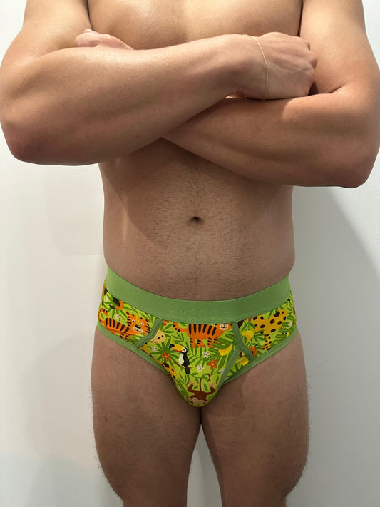 Men's Little Kid "Jungle" Design Briefs