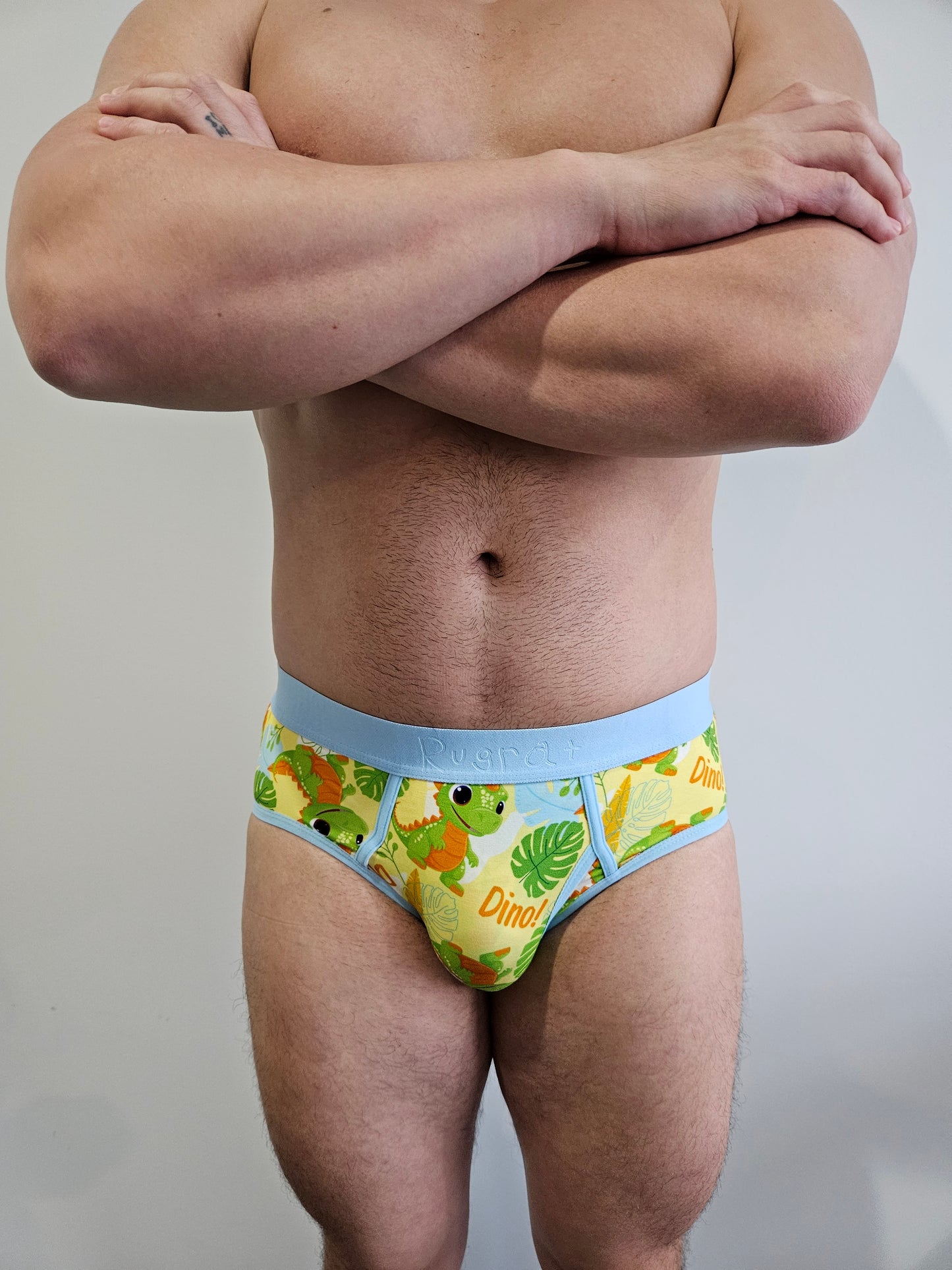 3 Pack Men's Little Kid Style Briefs (Collection #4)