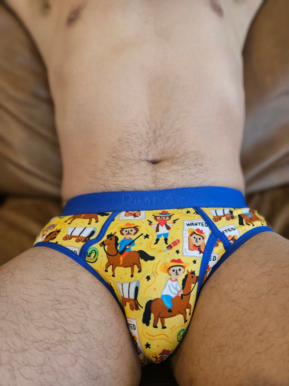 NEW Men's Little Kid "Cowboy" Design Briefs (Collection #5)
