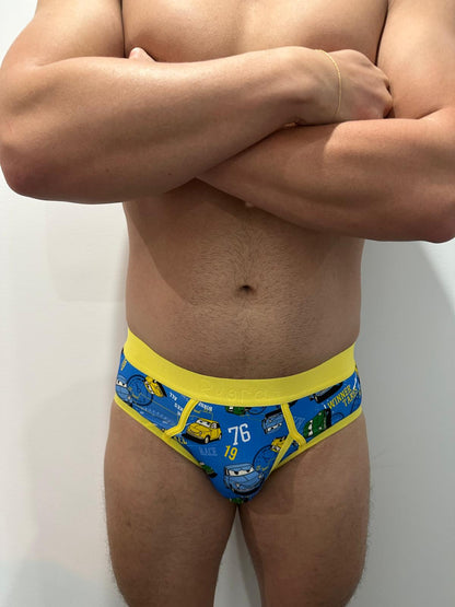 3 Pack Men's Little Kid Style Briefs (Collection #3)