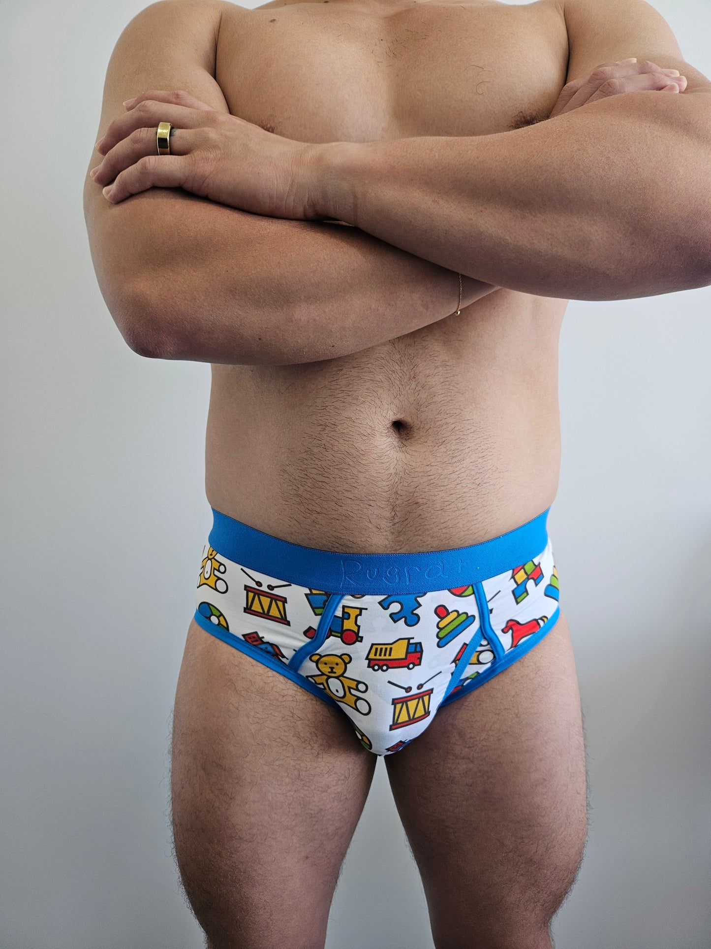 3 Pack Men's Little Kid Style Briefs (Collection #2)