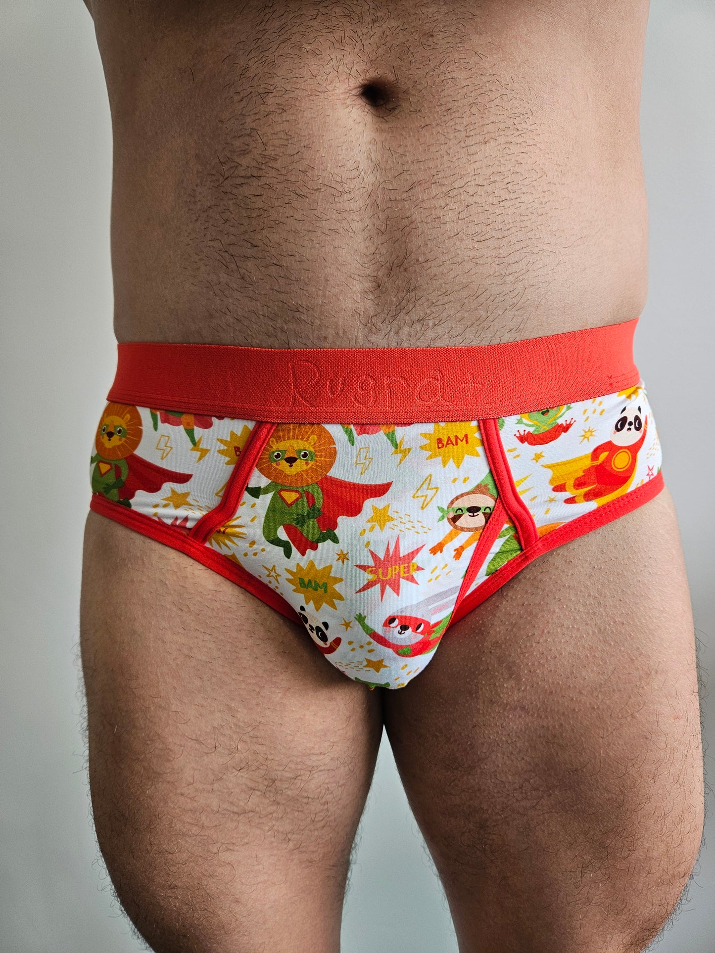 Men's Little Kid "Superhero" Design Briefs