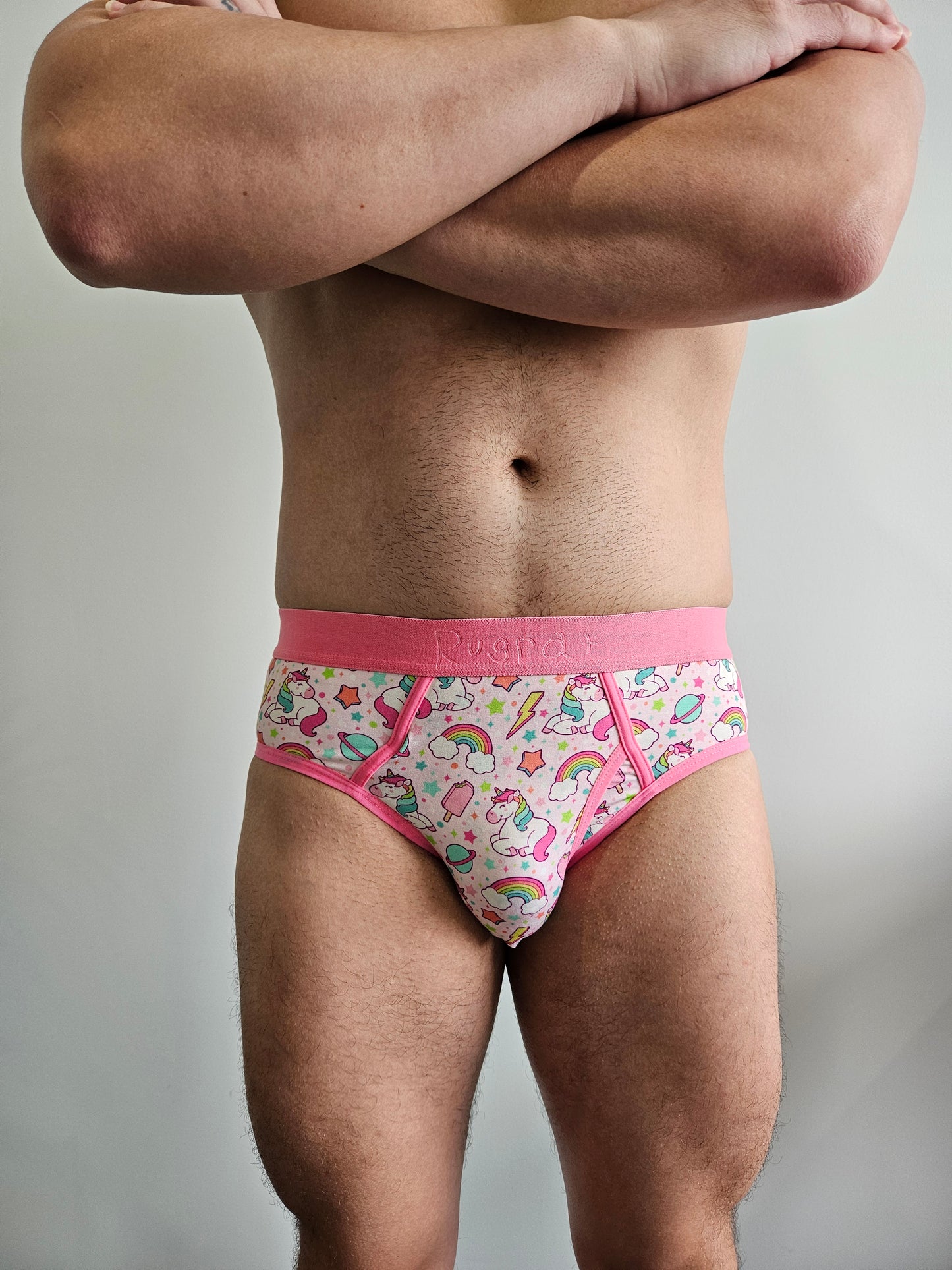 Men's Little Kid "Unicorn" Design Briefs